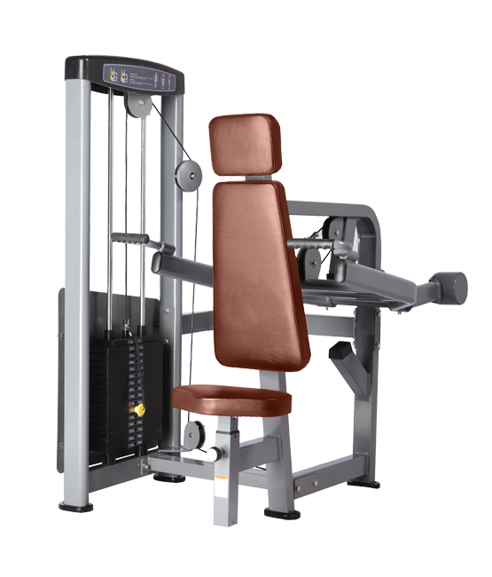 BRONZE GYM D-007 Трицепс-машина (КОРИЧНЕВЫЙ)