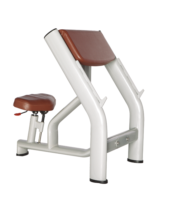 BRONZE GYM H-040A Скамья Скотта (КОРИЧНЕВЫЙ)