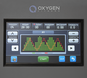 OXYGEN TESLA TFT HRC Беговая дорожка