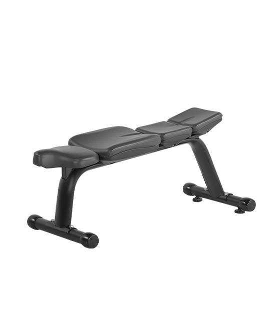 BRONZE GYM H-036A Скамья горизонтальная (ЧЕРНЫЙ)